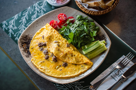 KAVURMALI OMLET