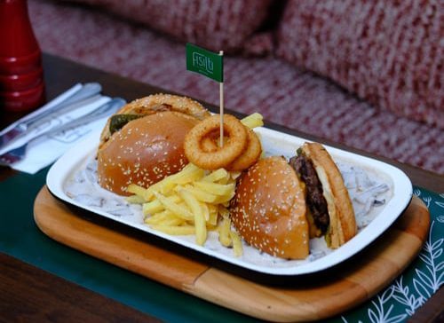 MANTAR SOSLU BURGER